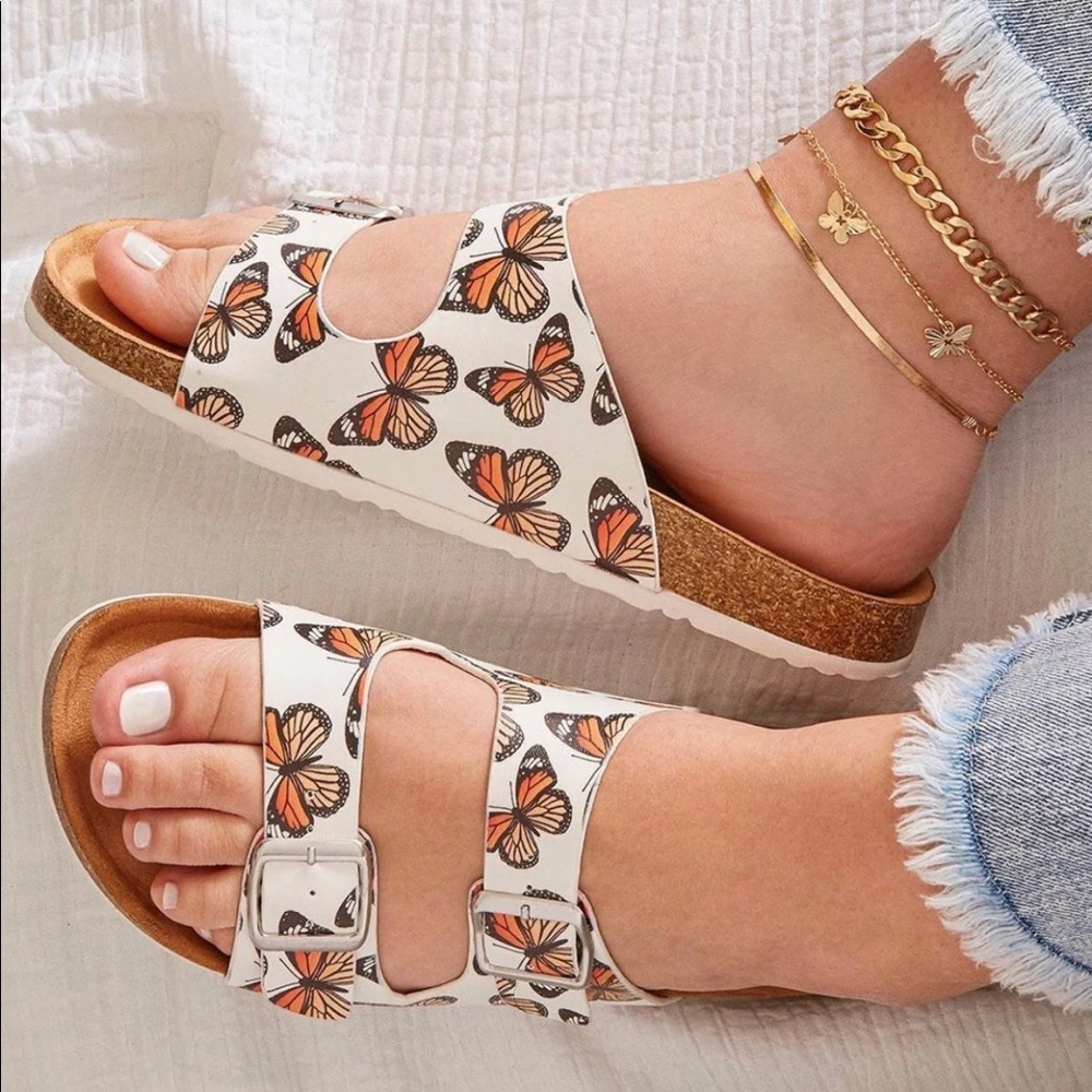 Rue21 double strap sandals